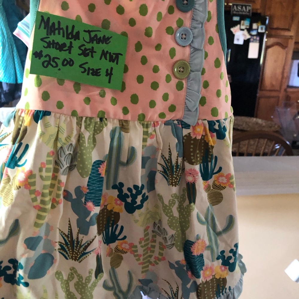 Matilda Jane Playful Polka Dot and Cactus Dress